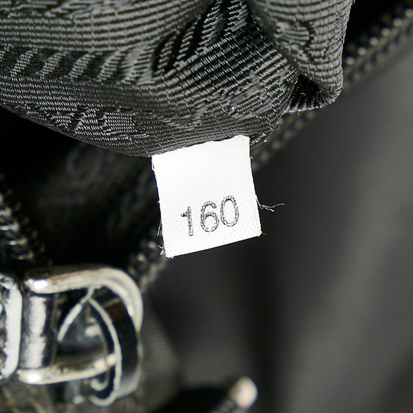 プラダ BT0426 ブラック ナイロン 斜めがけ ショルダー レディース PRADA 【中古】