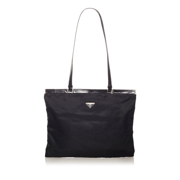 プラダ B6257 ブラック ナイロン 肩掛け ショルダー レディース PRADA 【中古】