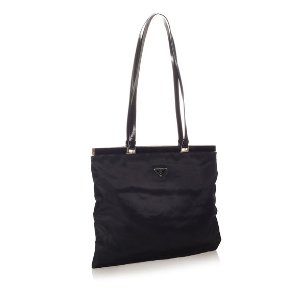 プラダ B6257 ブラック ナイロン 肩掛け ショルダー レディース PRADA 【中古】
