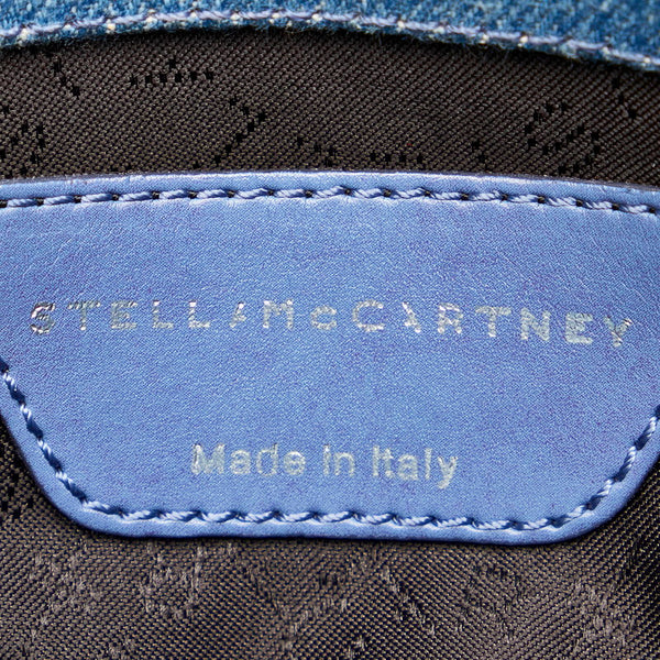 ステラマッカートニー ファラベラ ハンドバッグ ショルダーバッグ 2WAY ブルー デニム レザー レディース Stella McCartney 【中古】