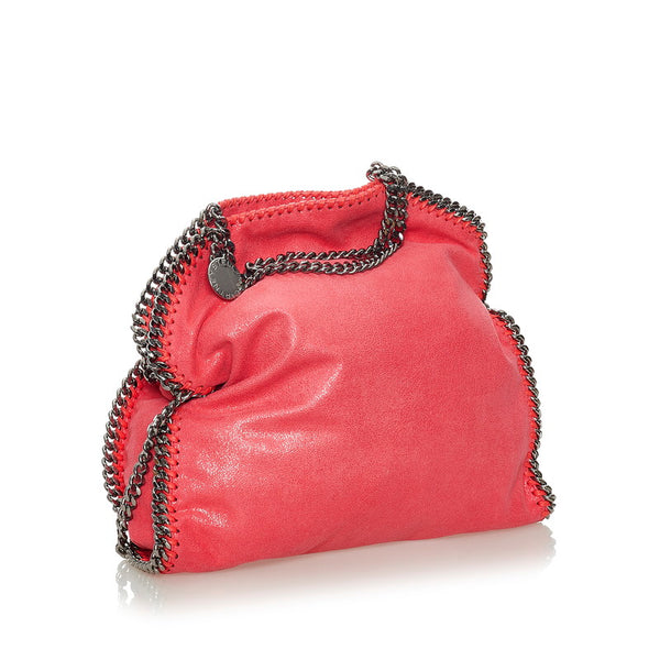 ステラマッカートニー ファラベラ ハンドバッグ ショルダーバッグ 2WAY ピンク ポリエステル レディース Stella McCartney 【中古】