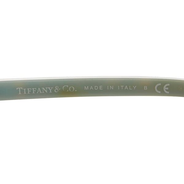 ティファニー ラインストーン ブラウン ライトブルー プラスチック サングラス レディース TIFFANY&Co. 【中古】