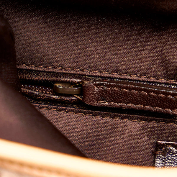 サンローラン ボエム ショルダーバッグ 138961 ベージュ スウェード レザー レディース SAINT LAURENT 【中古】