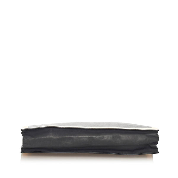 ボッテガヴェネタ クラッチバッグ ブラック レザー ユニセックス BOTTEGAVENETA 【中古】