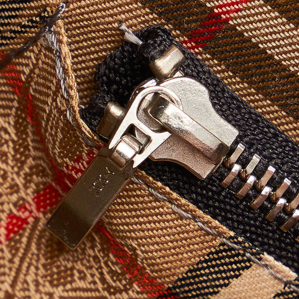 バーバリー ブラック レザー セカンドバッグ メンズ BURBERRY 【中古】