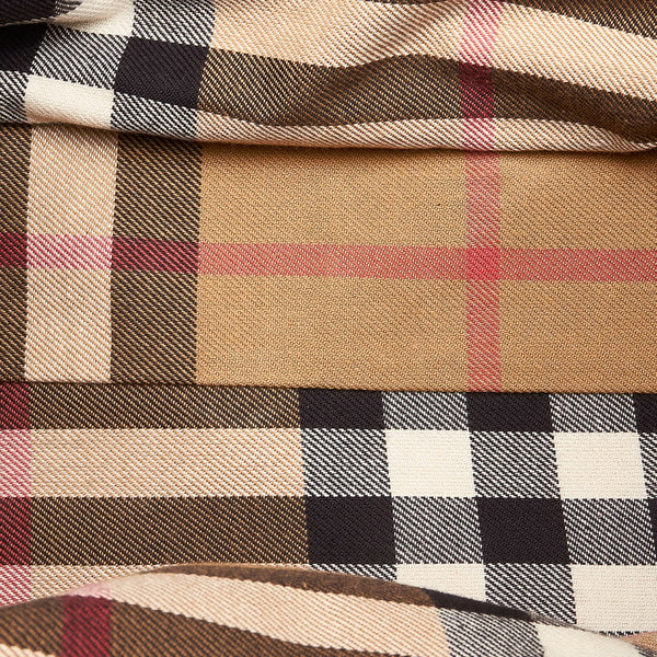 バーバリー トートバッグ ブラック レザー レディース BURBERRY 【中古】