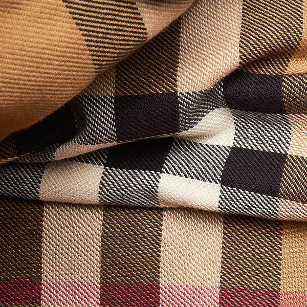 バーバリー トートバッグ ブラック レザー レディース BURBERRY 【中古】