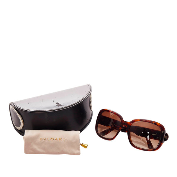 ブルガリ サングラス ブラウン プラスチック レディース BVLGARI 【中古】