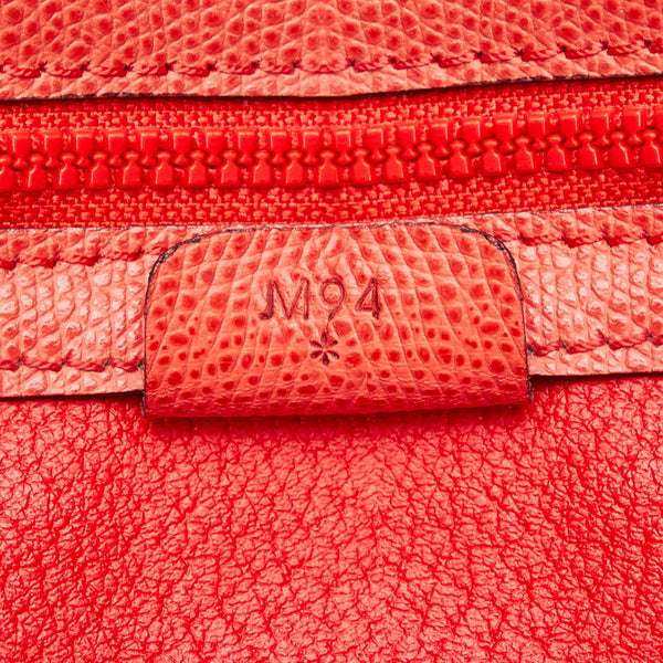 セリーヌ ハンドバッグ レッド レザー レディース CELINE 【中古】