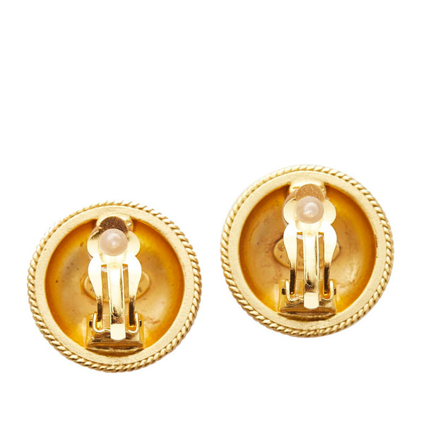 シャネル ゴールド メッキ ココマーク イヤリング レディース CHANEL 【中古】