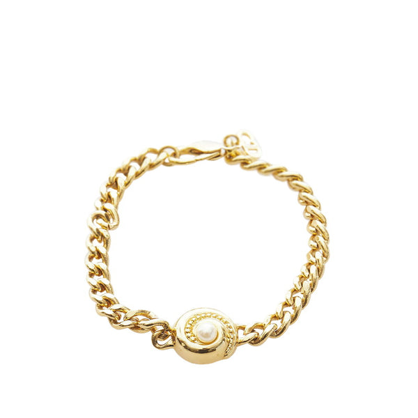 ディオール ゴールド メッキ ブレスレット レディース Dior 【中古】