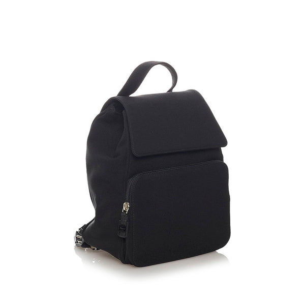 サルヴァトーレフェラガモ AU-21 9325 ブラック ナイロン リュック バックパック レディース Salvatore Ferragamo 【中古】