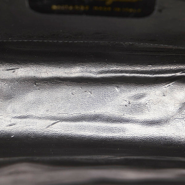 サルヴァトーレフェラガモ BA21 2597 ブラウン レザー ショルダーバッグ レディース Salvatore Ferragamo 【中古】