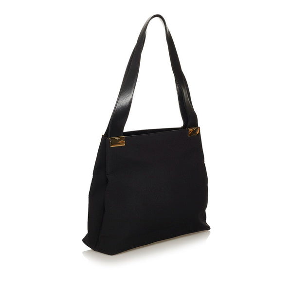 サルヴァトーレフェラガモ トートバッグ BA21 8813 ブラック ナイロン レディース Salvatore Ferragamo 【中古】