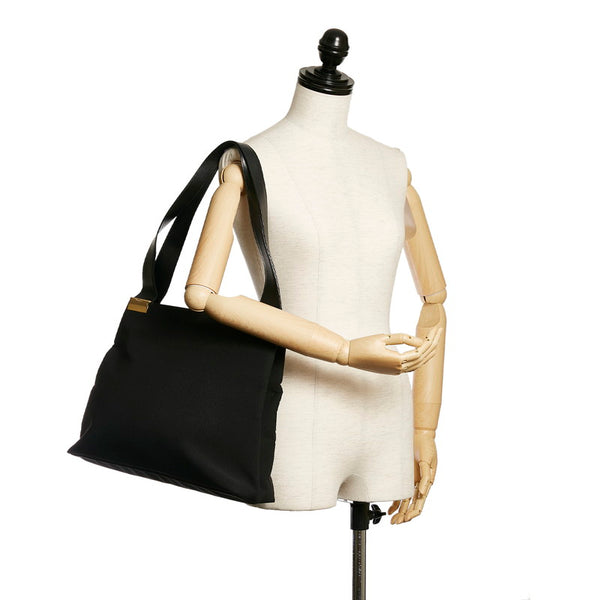 サルヴァトーレフェラガモ トートバッグ BA21 8813 ブラック ナイロン レディース Salvatore Ferragamo 【中古】