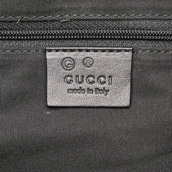 グッチ GGキャンバス 272375 グリーン キャンバス レザー ハンドバッグ レディース GUCCI 【中古】