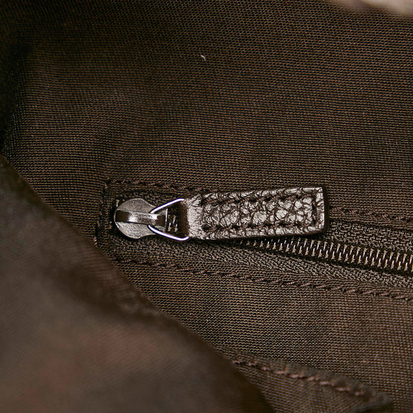 グッチ ショルダーバッグ 336659 ブラウン レザー レディース GUCCI 【中古】