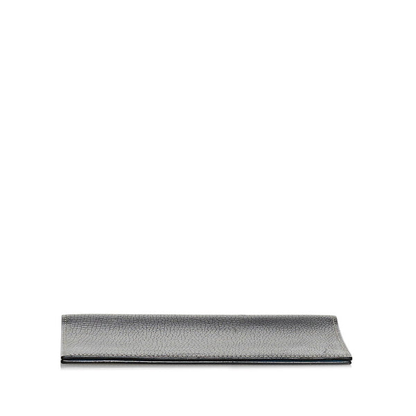 エルメス 手帳カバー ブラック  レザー レディース HERMES 【中古】