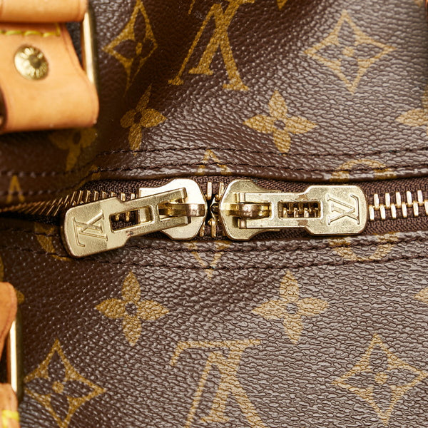 ルイ ヴィトン モノグラム キーポル バンドリエール60 ボストンバッグ M41412 ブラウン PVC レザー レディース LOUIS VUITTON 【中古】