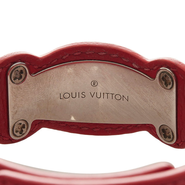 ルイ ヴィトン エピ ブレスレット レッド レザー レディース LOUIS VUITTON 【中古】