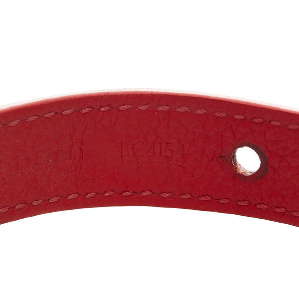 ルイ ヴィトン エピ ブレスレット レッド レザー レディース LOUIS VUITTON 【中古】