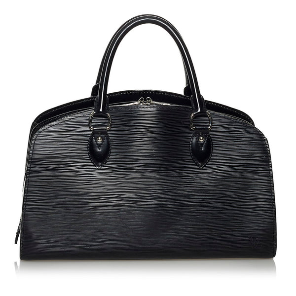 ルイ ヴィトン エピ ポンヌフPM M59072 ブラック レザー ハンドバッグ レディース LOUIS VUITTON 【中古】