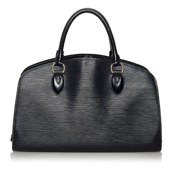 ルイ ヴィトン エピ ポンヌフPM M59072 ブラック レザー ハンドバッグ レディース LOUIS VUITTON 【中古】