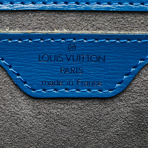 ルイ ヴィトン エピ サンジャック M52275 ブルー レザー ハンドバッグ レディース LOUIS VUITTON 【中古】