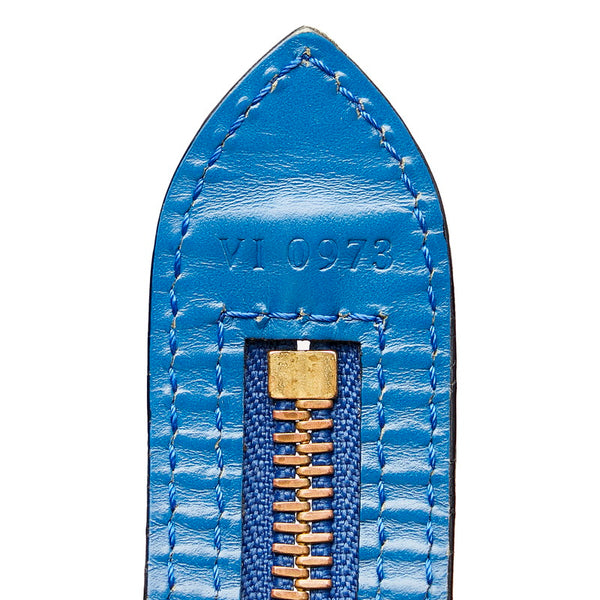 ルイ ヴィトン エピ サンジャック M52275 ブルー レザー ハンドバッグ レディース LOUIS VUITTON 【中古】