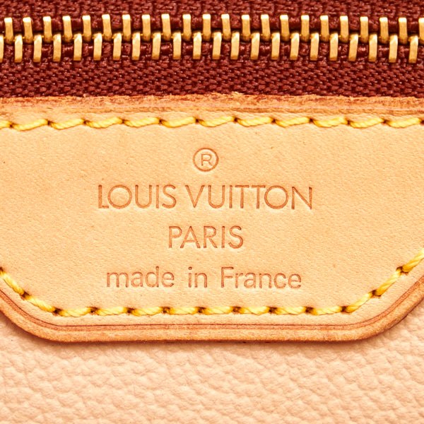 ルイ ヴィトン モノグラム バケットPM M42238 ブラウン PVC レザー ハンドバッグ レディース LOUIS VUITTON 【中古】