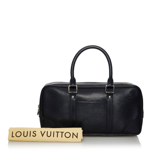 ルイ ヴィトン エピ ヴィヴィエンヌロン M59112 ブラック レザー ハンドバッグ レディース LOUIS VUITTON 【中古】