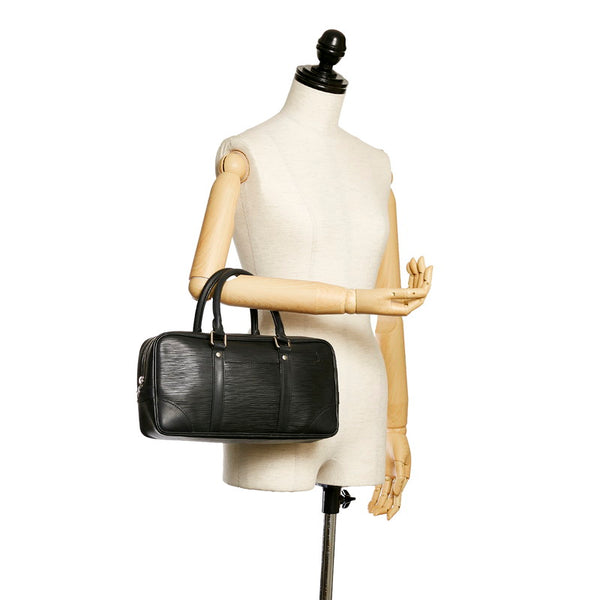 ルイ ヴィトン エピ ヴィヴィエンヌロン M59112 ブラック レザー ハンドバッグ レディース LOUIS VUITTON 【中古】