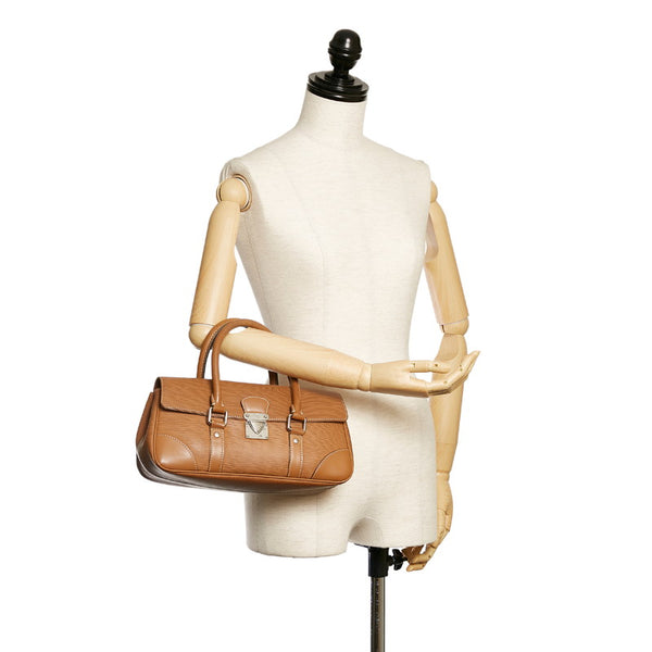 ルイ ヴィトン エピ セギュールPM M5882I ブラウン キャネル レザー ハンドバッグ レディース LOUIS VUITTON 【中古】