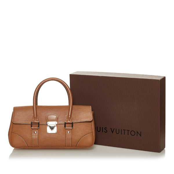 ルイ ヴィトン エピ セギュールPM M5882I ブラウン キャネル レザー ハンドバッグ レディース LOUIS VUITTON 【中古】