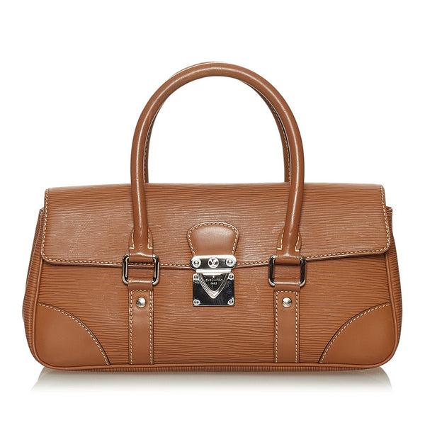 ルイ ヴィトン エピ セギュールPM M5882I ブラウン キャネル レザー ハンドバッグ レディース LOUIS VUITTON 【中古】