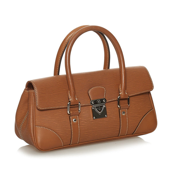 ルイ ヴィトン エピ セギュールPM M5882I ブラウン キャネル レザー ハンドバッグ レディース LOUIS VUITTON 【中古】