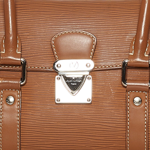ルイ ヴィトン エピ セギュールPM M5882I ブラウン キャネル レザー ハンドバッグ レディース LOUIS VUITTON 【中古】