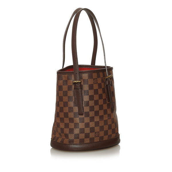ルイ ヴィトン ダミエ マレ N42240 ブラウン PVC レザー ハンドバッグ レディース LOUIS VUITTON 【中古】