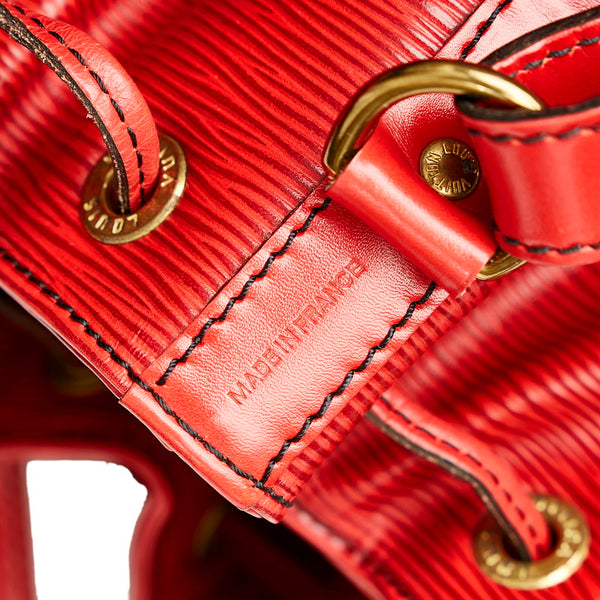 ルイ ヴィトン エピ プチノエ M44107 レッド レザー ショルダーバッグ レディース LOUIS VUITTON 【中古】