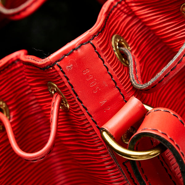ルイ ヴィトン エピ プチノエ M44107 レッド レザー ショルダーバッグ レディース LOUIS VUITTON 【中古】