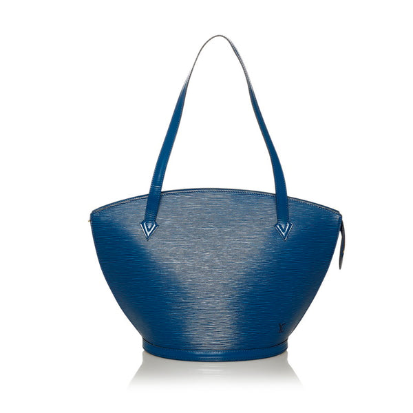 ルイ ヴィトン エピ サンジャック ショルダーバッグ M52265  ブルー レザー レディース LOUIS VUITTON 【中古】