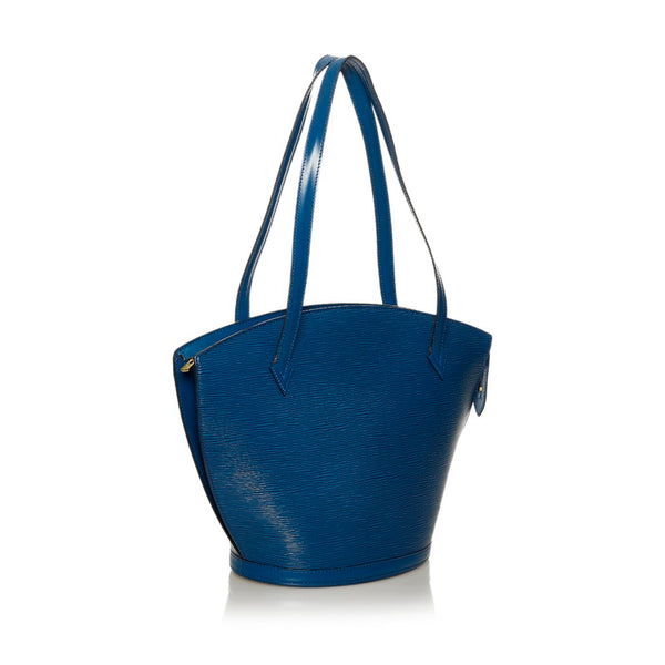 ルイ ヴィトン エピ サンジャック ショルダーバッグ M52265  ブルー レザー レディース LOUIS VUITTON 【中古】