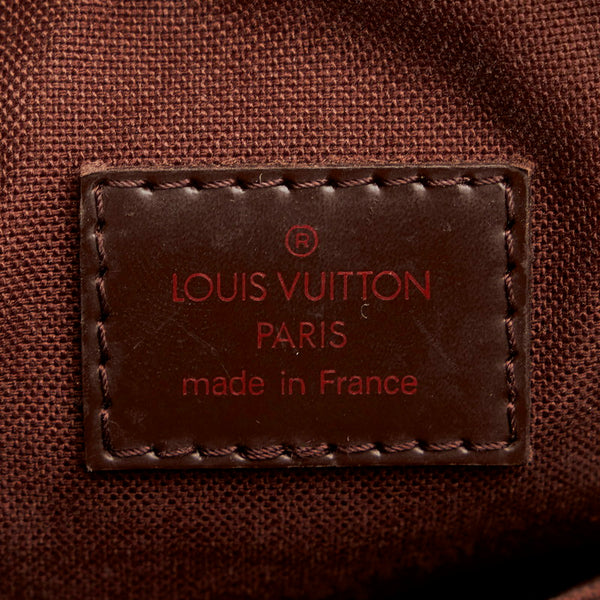 ルイ ヴィトン ダミエ オラフPM N41442 ブラウン PVC ショルダーバッグ レディース LOUIS VUITTON 【中古】