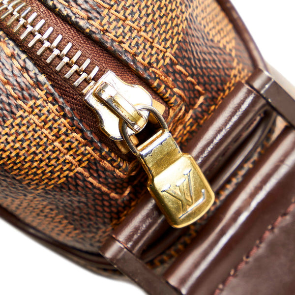 ルイ ヴィトン ダミエ オラフPM N41442 ブラウン PVC ショルダーバッグ レディース LOUIS VUITTON 【中古】