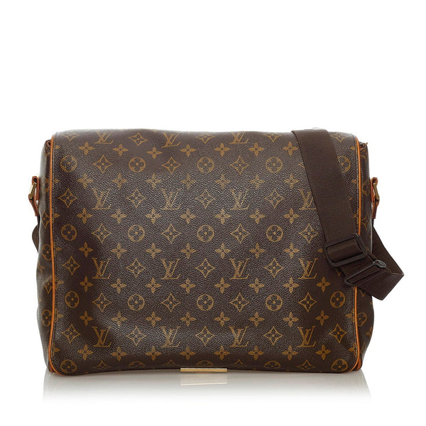 ルイ ヴィトン モノグラム アベス ショルダーバッグ M45257 ブラウン PVC レザー メンズ LOUIS VUITTON 【中古】