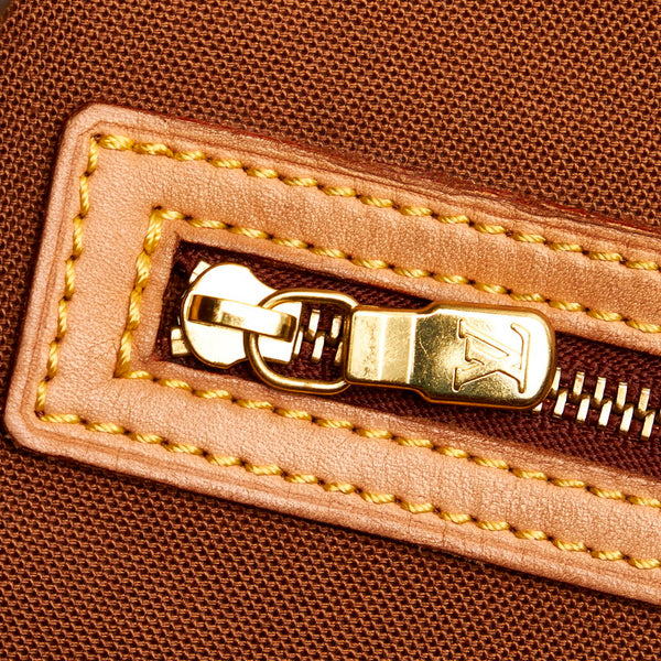 ルイ ヴィトン モノグラム アベス ショルダーバッグ M45257 ブラウン PVC レザー メンズ LOUIS VUITTON 【中古】