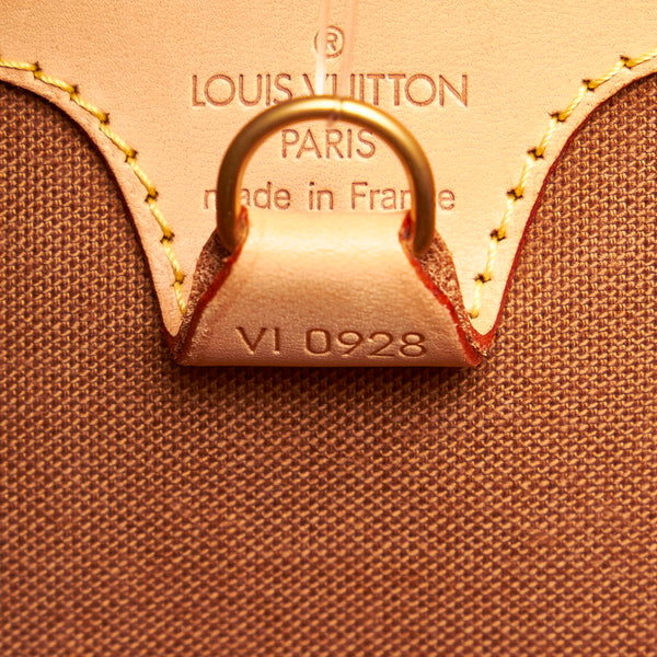 ルイ ヴィトン モノグラム エリプスショッピング トートバッグ M51128 ブラウン PVC レザー レディース LOUIS VUITTON 【中古】