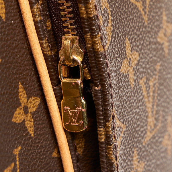 ルイ ヴィトン モノグラム エリプスショッピング トートバッグ M51128 ブラウン PVC レザー レディース LOUIS VUITTON 【中古】