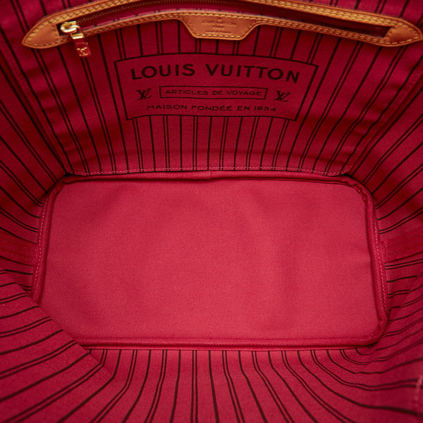 ルイ ヴィトン モノグラム ネヴァーフルMM M41178 ブラウン PVC レザー トートバッグ レディース LOUIS VUITTON 【中古】