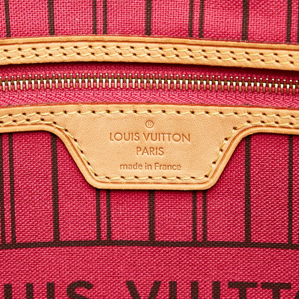 ルイ ヴィトン モノグラム ネヴァーフルMM M41178 ブラウン PVC レザー トートバッグ レディース LOUIS VUITTON 【中古】